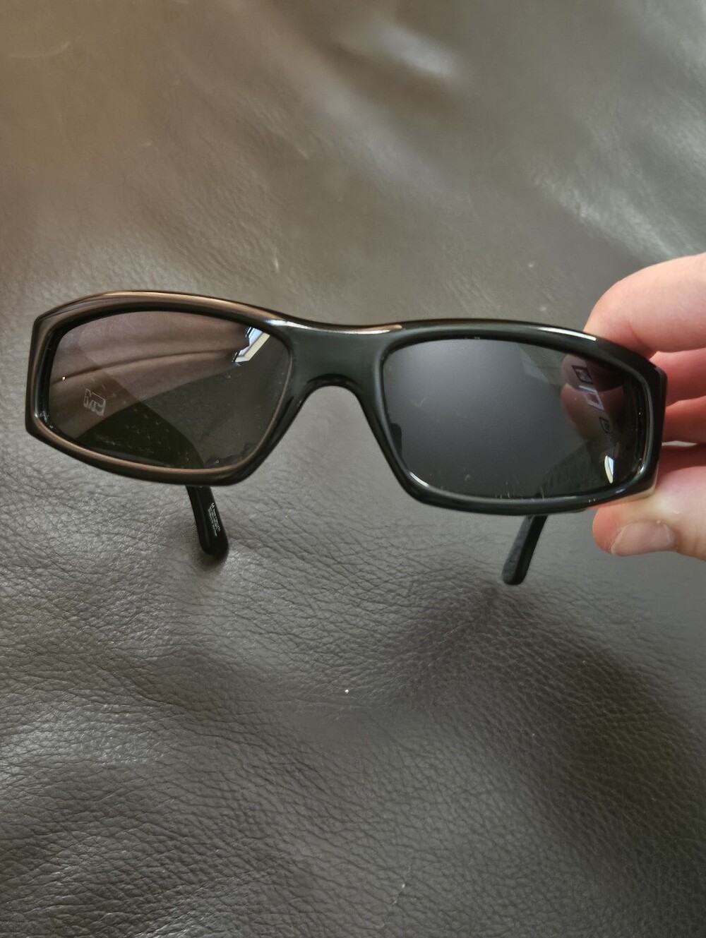 Men's Black Spy MC Sunglasses